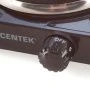 Плитка электрическая металл Centek CT-1506 Siberia 1000Вт 1 конфорка ЧУГУН 155мм, индикатор раб (12)
