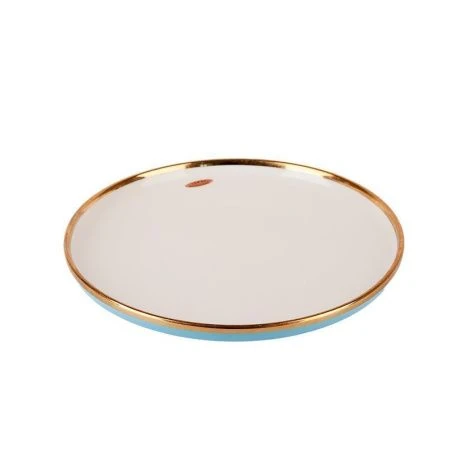 Тарелка мелкая 20,5*2см фарфор Royal line. Blue (6/48)