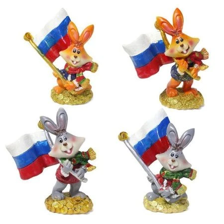 яяяФигурка Кролик / Заяц 11*5*13см 4 вида