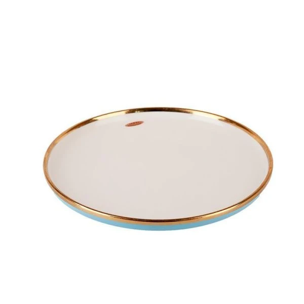 Тарелка мелкая 20,5*2см фарфор Royal line. Blue (6/48)