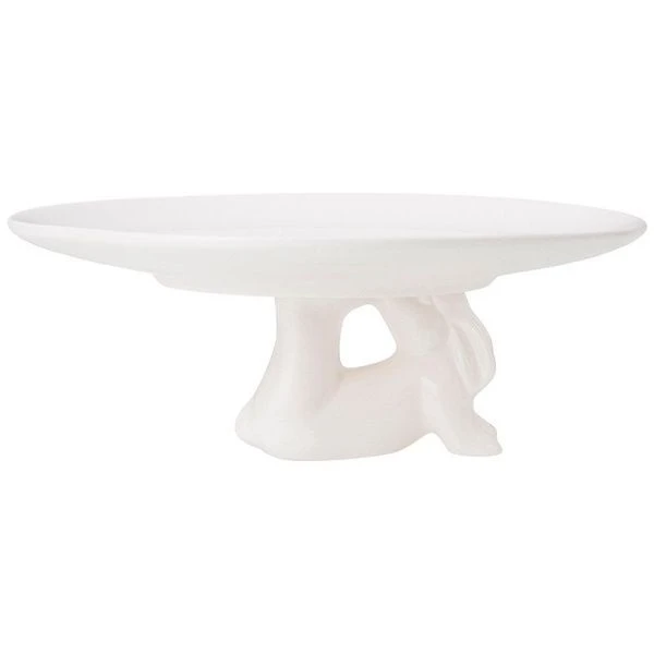 Ваза 16*6см фарфор SUNDAY на ножке (24)