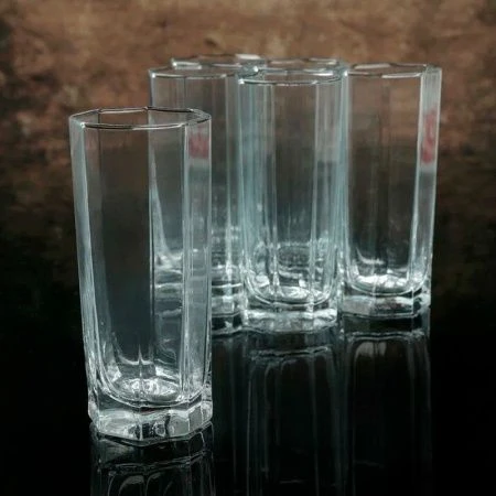 Набор питьевой 7пр стекло КОШЕМ (кувшин 1,25л, стаканы 6шт 260мл) (4)