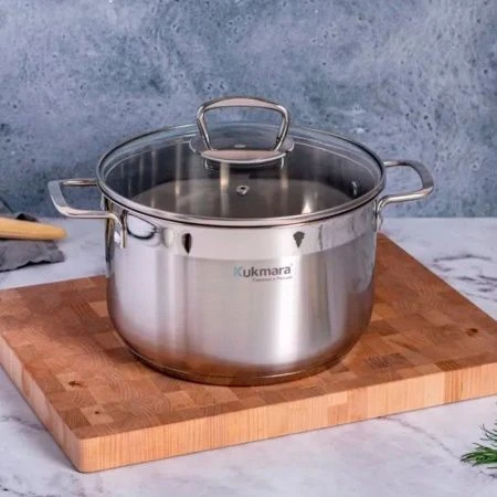 Кастрюля 4,5л нерж.сталь Orion со стекл.крышкой 22см ORN-CA4522G (3)