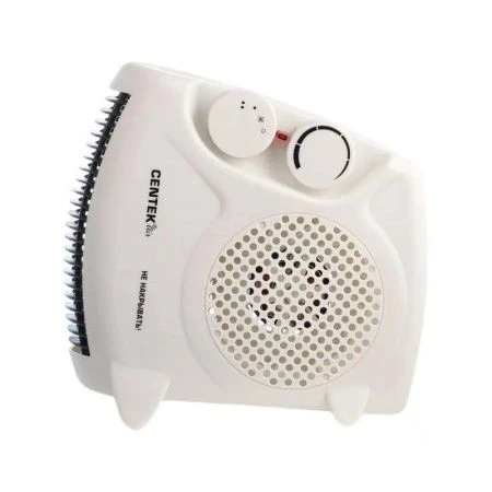 Тепловентилятор пластик Centek CT-6001 мет.решетка 1000/2000Вт, обогрев/вентиляция, 2 положения