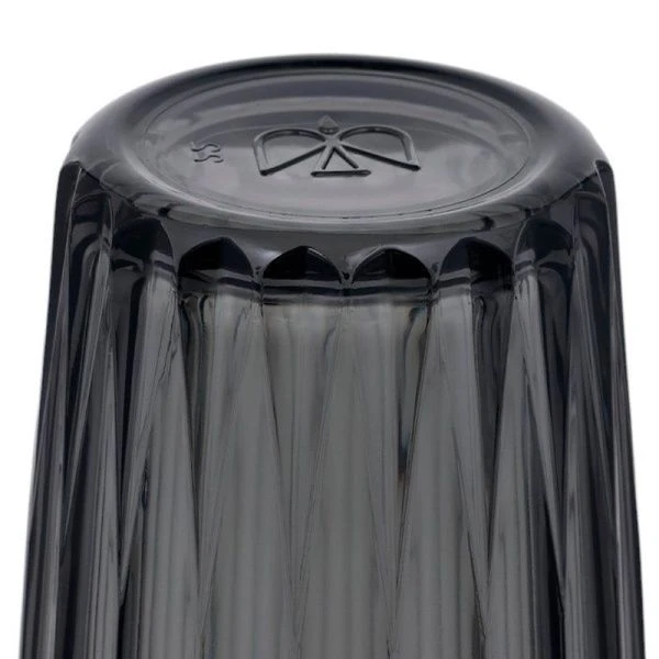 Стакан 280мл стекло МИСТЕРИЯ ГРАФИТ высокий (24)