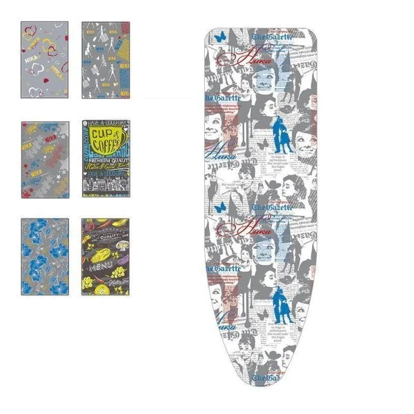 Чехол для гладильной доски с поролоном антипригарное 129*46см ЧПА (20)