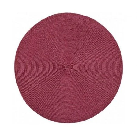 Салфетка сервировочная 38см полипропилен BOUDOIR красный (24)