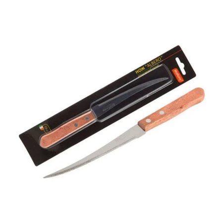 Нож филейный 12,5см нерж.сталь с деревянной рукояткой ALBERO MAL-04AL (144)