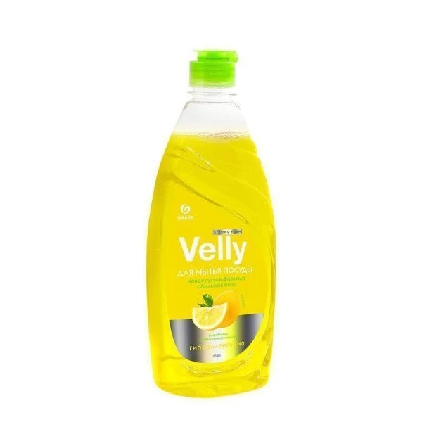 Средство для мытья посуды 0,5л Velly Лимон (8)