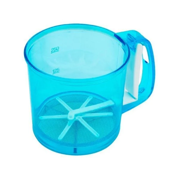 Кружка-сито для муки 750мл 15,5*10,5см пластик FORNATA (48)