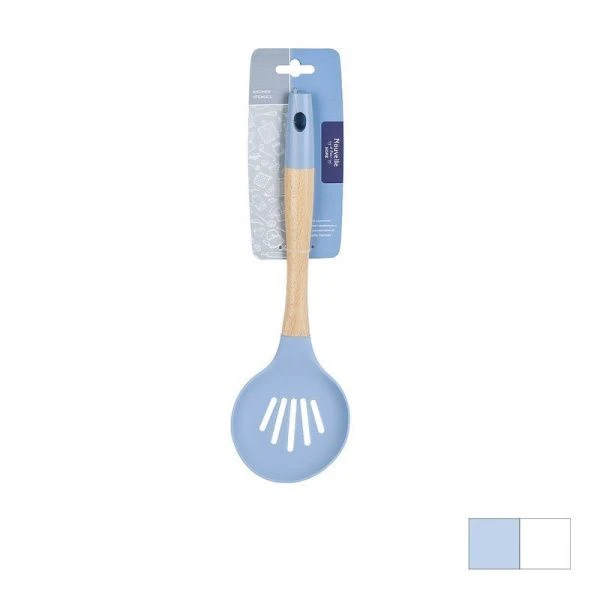 Шумовка 33*10*2см нейлон Emborio Silicone 2 вида (48)