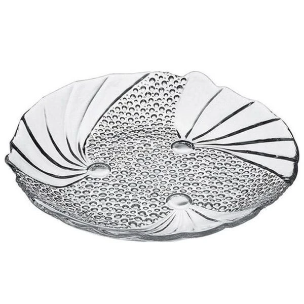 Тарелка мелкая 19см стекло ПАПИЙОН (12)