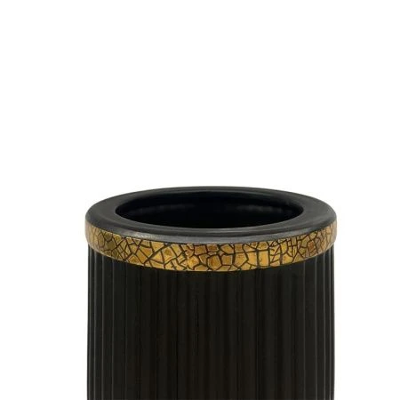 Ваза для сухоцветов 60см керамика черная JC-16003 (8)