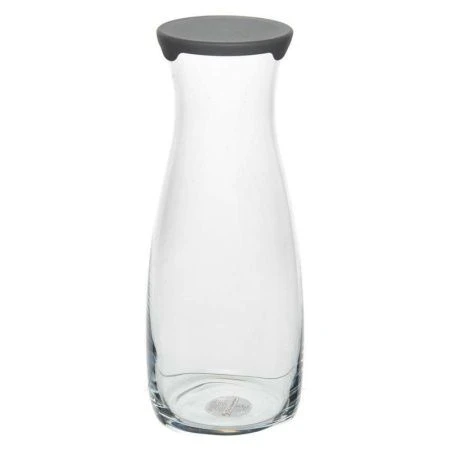 Кувшин 1180мл стекло АМФОРА с черной/серой силикон.крышкой 43813B (6)