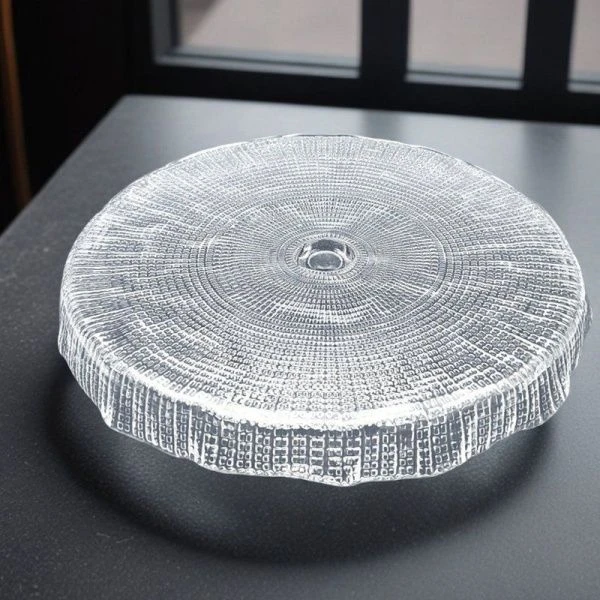 Тортовница 26,5*8,5см стекло IVV Diamante на ножке (12)