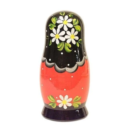 Матрешка 5-ти кукольная дерево Каравай h18-13,5см, d 8-6см (1)