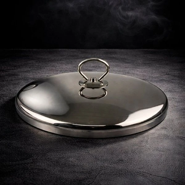 Кастрюля 14,5л 36*19см нерж.сталь с мет.крышкой индукция JC-182