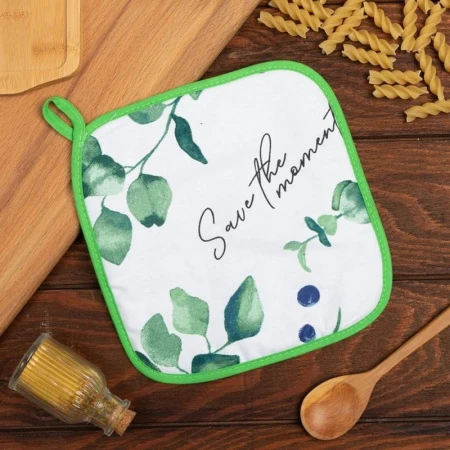 Прихватка 19*19см саржа Eucalyptus (212)