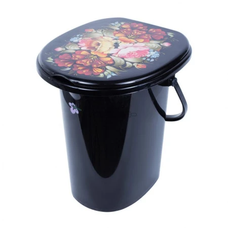 Ведро-туалет 20л 38,5*34*42,5см пластик Smart Solution Садко (6)