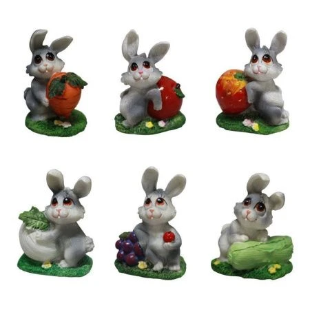 яяяФигурка Кролик / Заяц 6*4*8см 6 видов 120