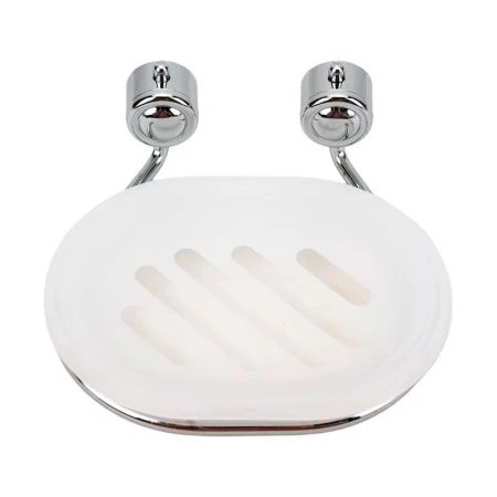 Мыльница подвесная 13,5*13*4,3см металл B0922 (24)