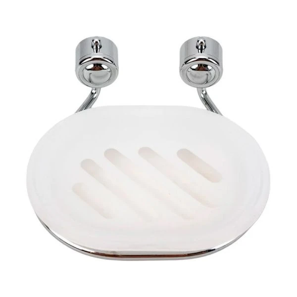 Мыльница подвесная 13,5*13*4,3см металл B0922 (24)