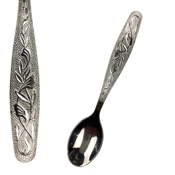 Ложка кофейная  нерж.сталь 18/0 УРАЛОЧКА М13 ЭИП н04м131 (600)