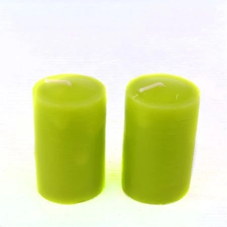 Набор свечей ароматизированных парафин 2шт. 6см корица в п/у (48)