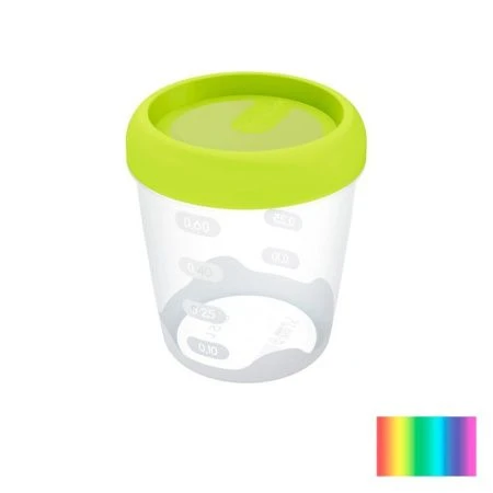 Банка для продуктов 750мл пластик с завинчивающейся крышкой Twist МИКС (21)