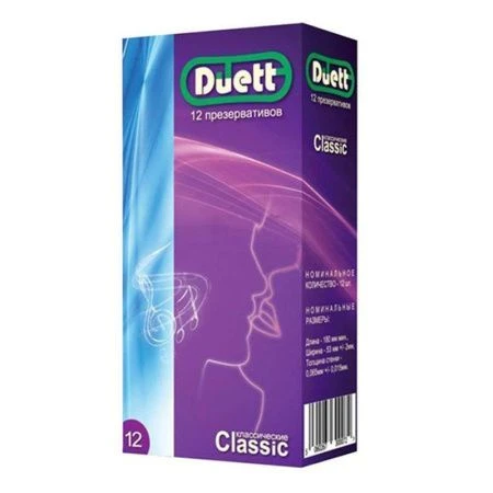 Презервативы DUETT classic №12 (12)
