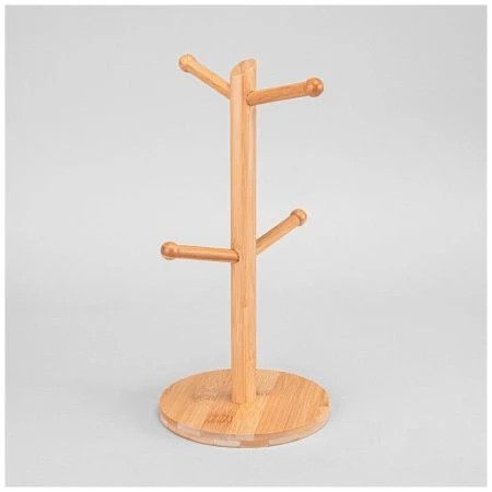 Кружки набор 4шт 380мл фарфор Novel на  дерев. подставке (6) HJCNB-1546S4B Кружки набор 4шт 380мл фарфор Novel на  дерев. подставке (6) HJCNB-1546S4B