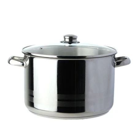 Кастрюля 11л нерж.сталь Arian Lion стекл.крышка 28*18см 4TTCKK1128008 (8)