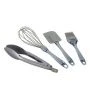 Набор кухонных пренадлежностей 4пр. силикон/нерж.сталь Silicone