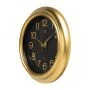 Часы настенные 21см пластик РУБИН Классика золото (10)