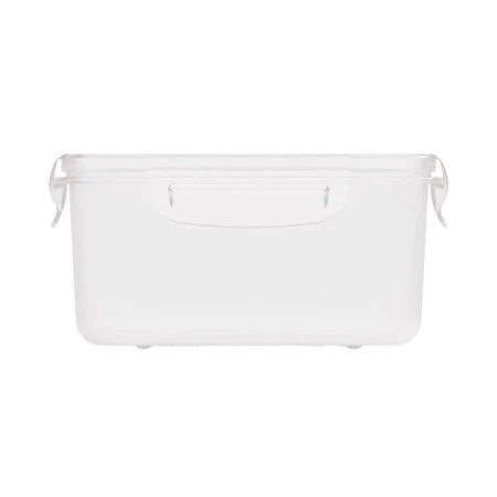 Контейнер пищевой 1л 195*140*65мм пластик СВЧ Прайм прямоугольный с защелками (15)