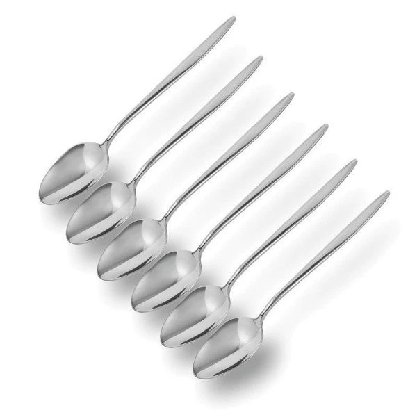 Ложки столовые набор 6шт 21*4см нерж.сталь ИМПЕРИЯ (вес 1шт 61г) A661/JC-15681 (100)