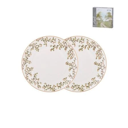 Тарелки мелкие набор 2шт 26см фарфор БЕРЁЗКИ обеденные (9)