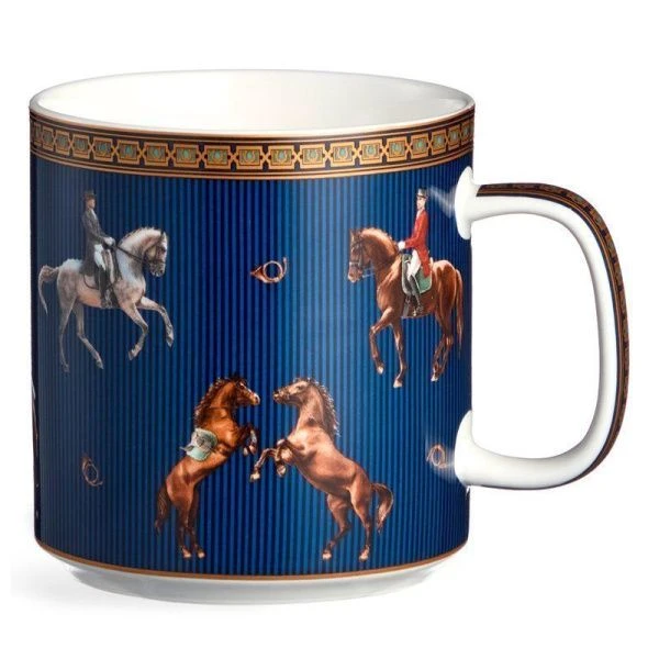 Кружка 400мл фарфор Horse club (36)