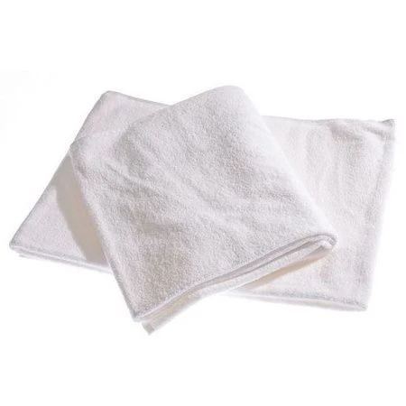 яяяПолотенце гостиничное 50*70 махровое белое