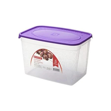 Контейнер пищевой 5л пластик (12)