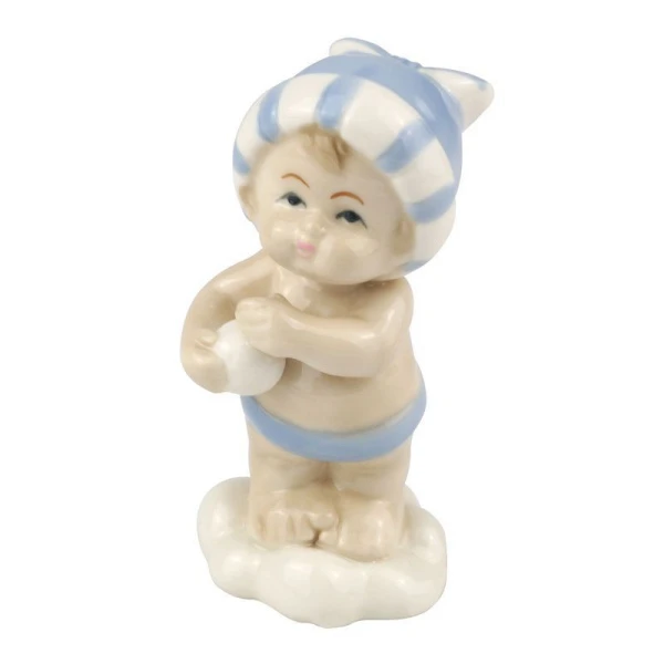 Статуэтка Малыш фарфор 9*4,5см 14668-1/JC-10178 (72)