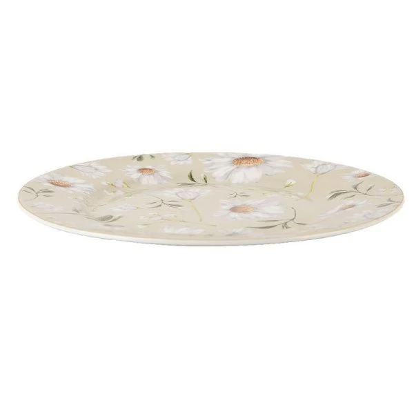 Тарелка мелкая 19см фарфор Camila десертная (6/48)