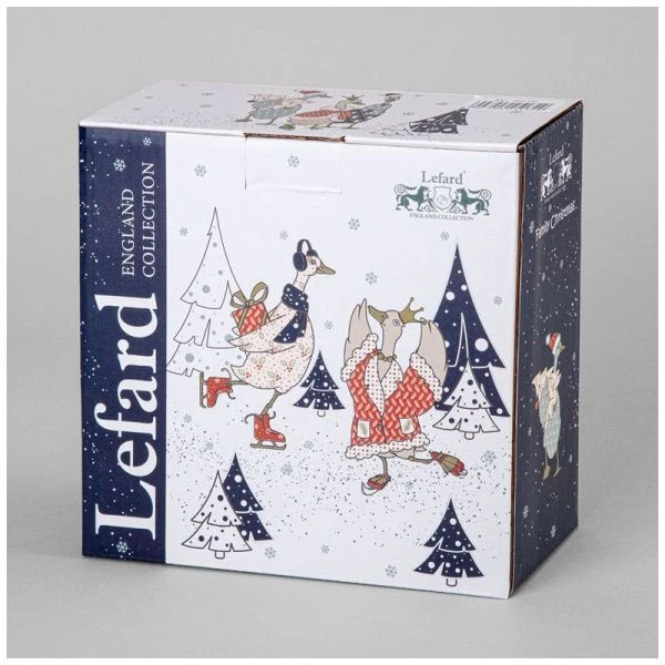 Салатник 1л 18*7см фарфор FAMILY CHRISTMAS (24)