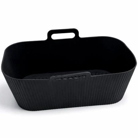 Форма для выпечки 21*18*7см силикон подходит для аэрогриля, 2 цвета ST-4416 (150)