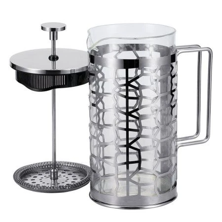 Френч-пресс 1000мл нерж.сталь/стекло Franco (12)