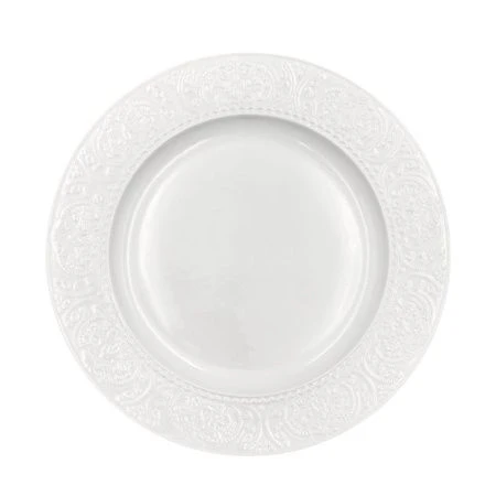 Блюдо круглое 33см фарфор АЖУР КЛАССИК (12)