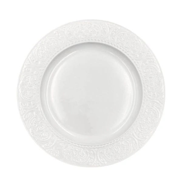 Блюдо круглое 33см фарфор АЖУР КЛАССИК (12)