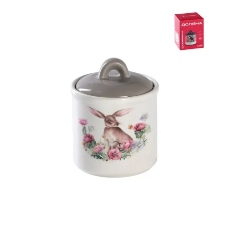 Сахарница 150мл 7*9см керамика ЗАЙКА 4826210