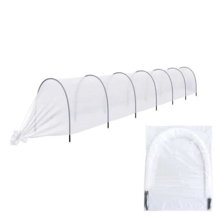 Парник 6м КОНСТРУКТОР (в комлекте 7дуг по 2,5м/д 16мм, укрывной материал 42г/м2 3-х шовный) (1)