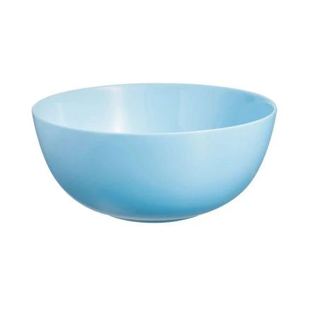 Салатник 12см стекло ДИВАЛИ ЛАЙТ БЛЮ (12)